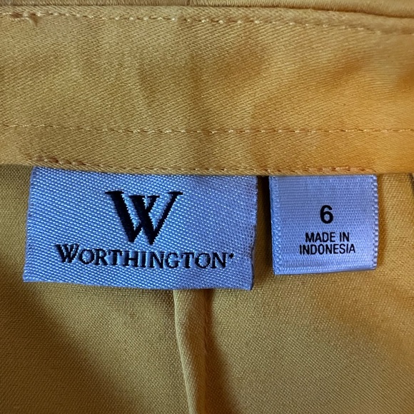 Worthington Mini Skirt - Yellow - Picture 5 of 6
